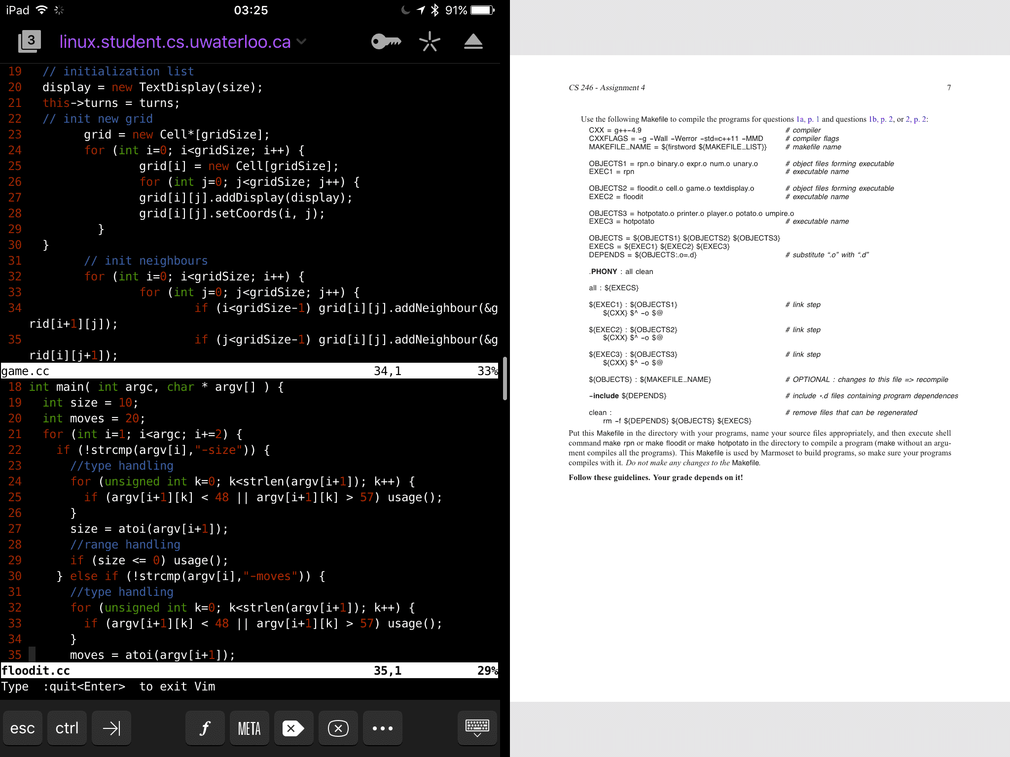 iPad can handle CS246